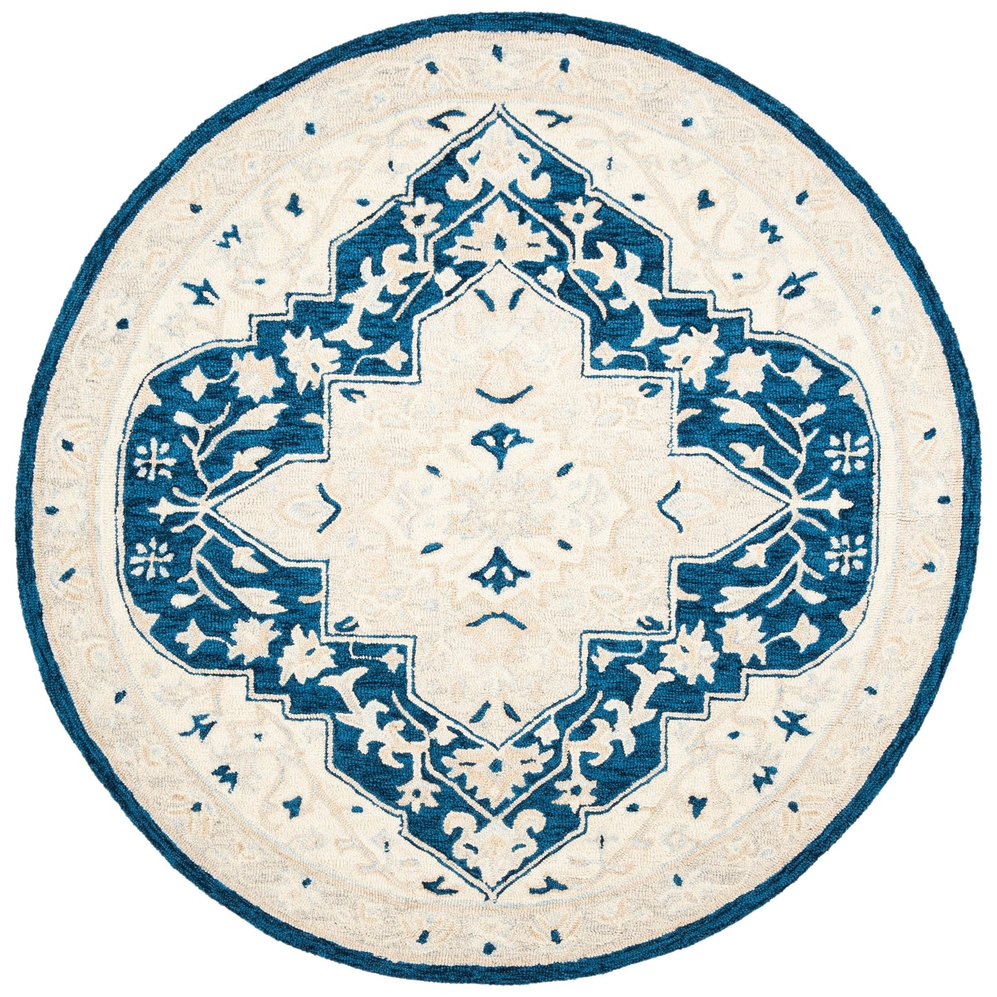 Tapis SAFAVIEH en laine Selveta micro-bouclée faite à la main