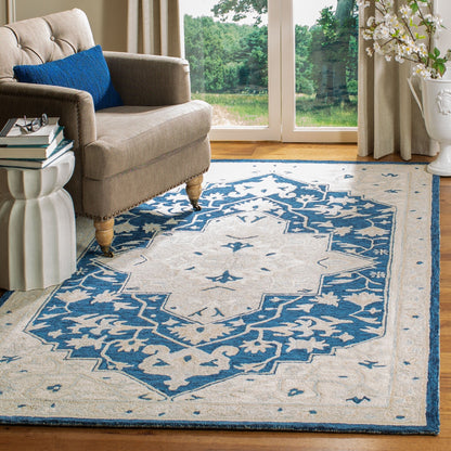 Tapis SAFAVIEH en laine Selveta micro-bouclée faite à la main