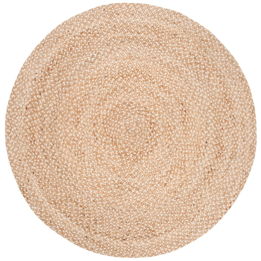 Tapis rond Elliana en jute, fait main en fibres naturelles SAFAVIEH