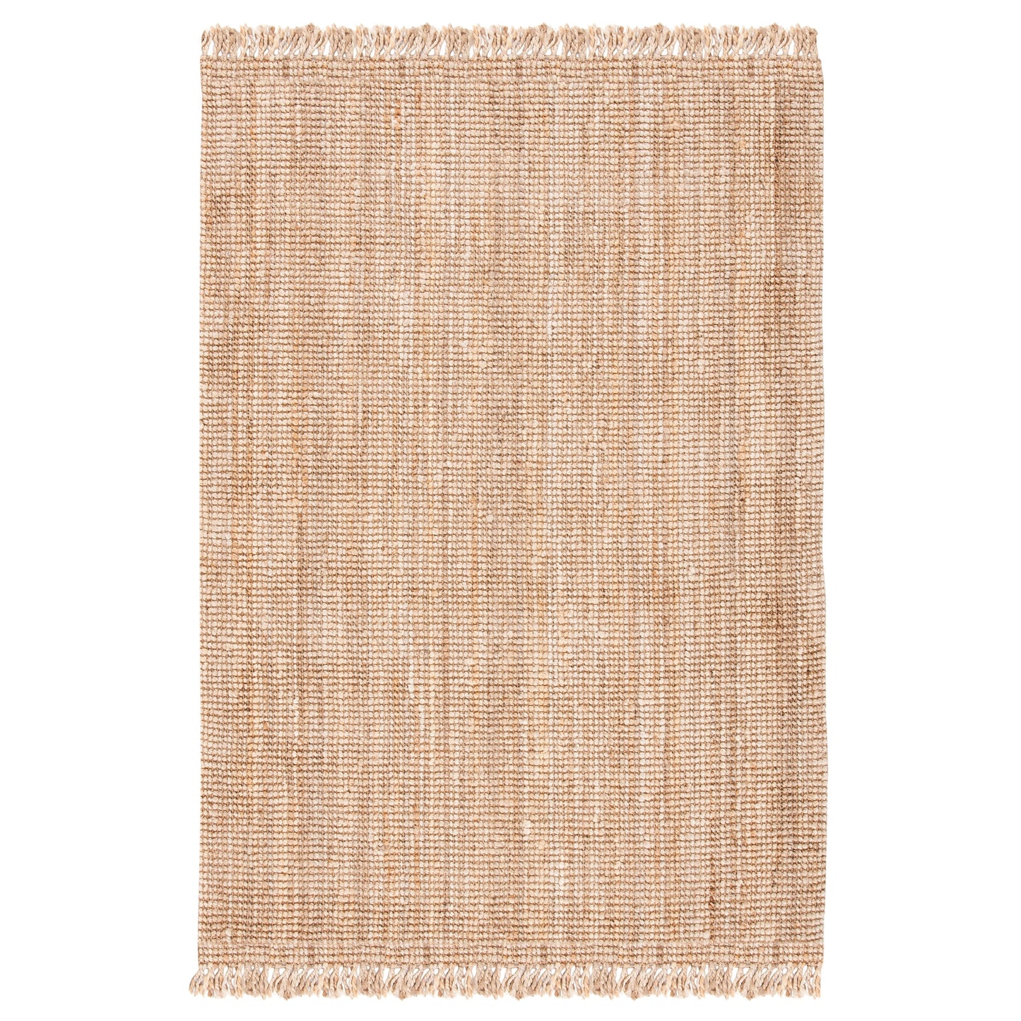 Tapis SAFAVIEH Mirnesa en jute naturel fait main avec franges