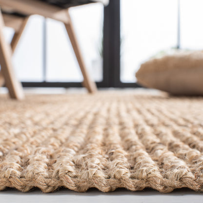 Tapis SAFAVIEH Mirnesa en jute naturel fait main avec franges
