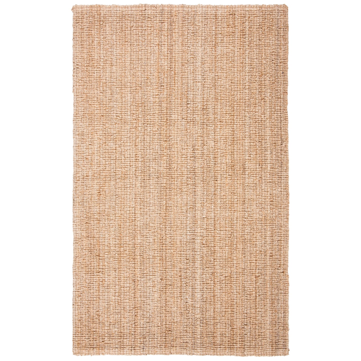 Tapis SAFAVIEH Nihada décontracté en fibre naturelle faite à la main, en jute unie.