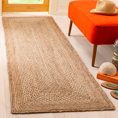 Tapis en jute Ronette en fibres naturelles fait main SAFAVIEH