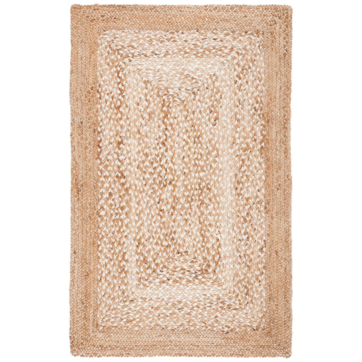 Tapis en jute Ronette en fibres naturelles fait main SAFAVIEH