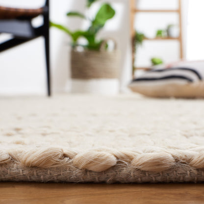 SAFAVIEH Tapis en jute Zaniyah en fibre naturelle fait à la main