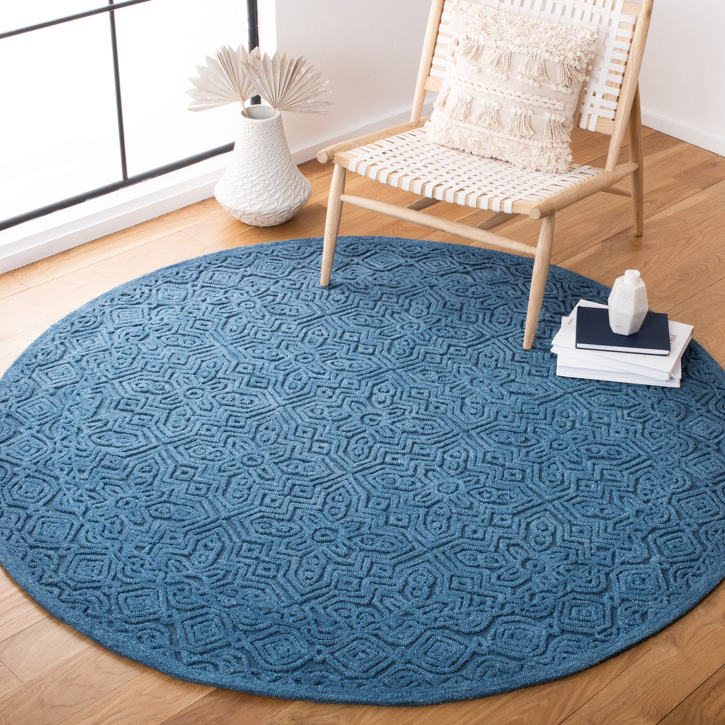 Tapis texturé en laine Tarsha fait main SAFAVIEH