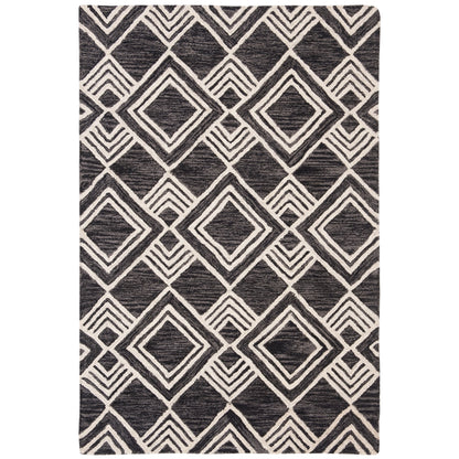 SAFAVIEH, Tapis en laine moderne à motif floral Blossom Vesela, fait main