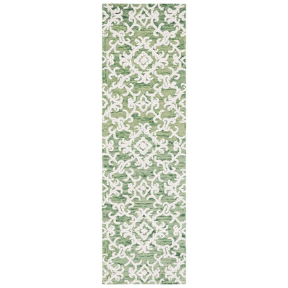 SAFAVIEH, Tapis en laine moderne à motif floral Blossom Vesela, fait main