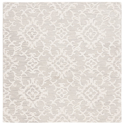 SAFAVIEH, Tapis en laine moderne à motif floral Blossom Vesela, fait main