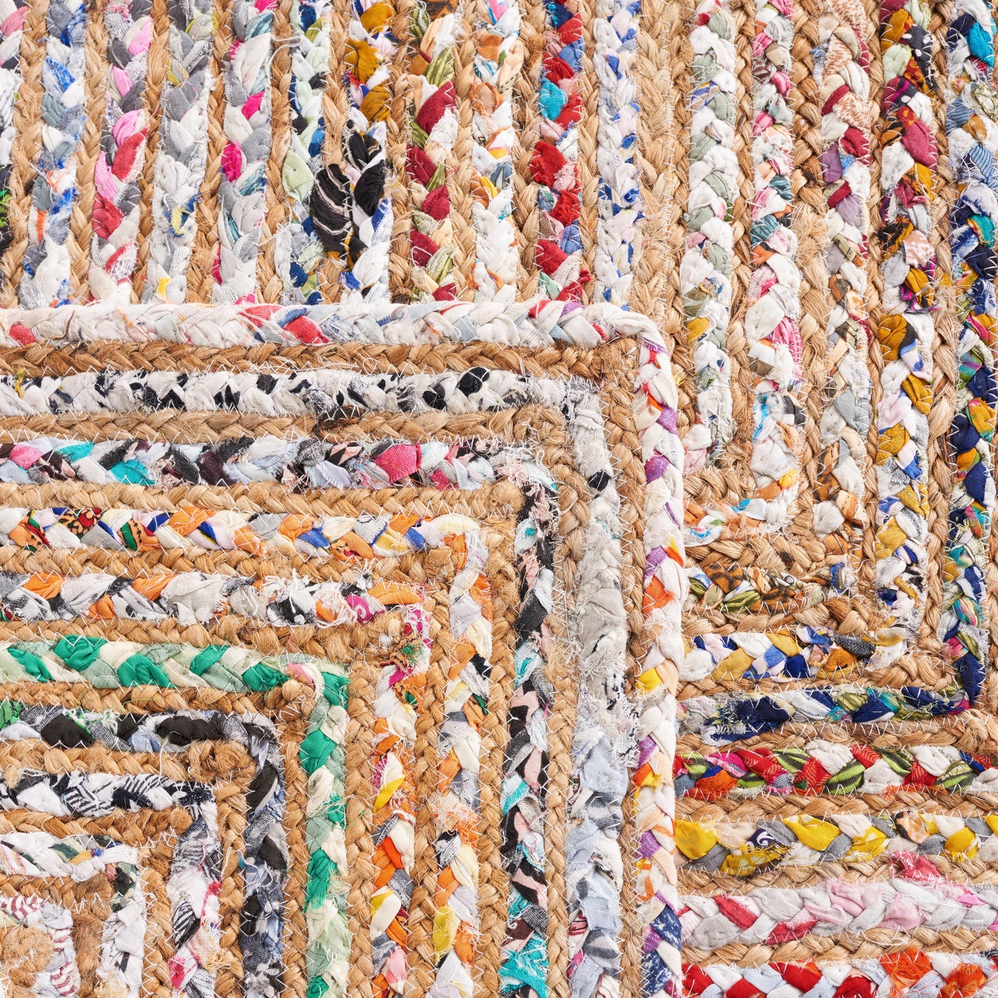 SAFAVIEH, Tapis en jute fait main de style bohème côtier Cape Cod Rietie