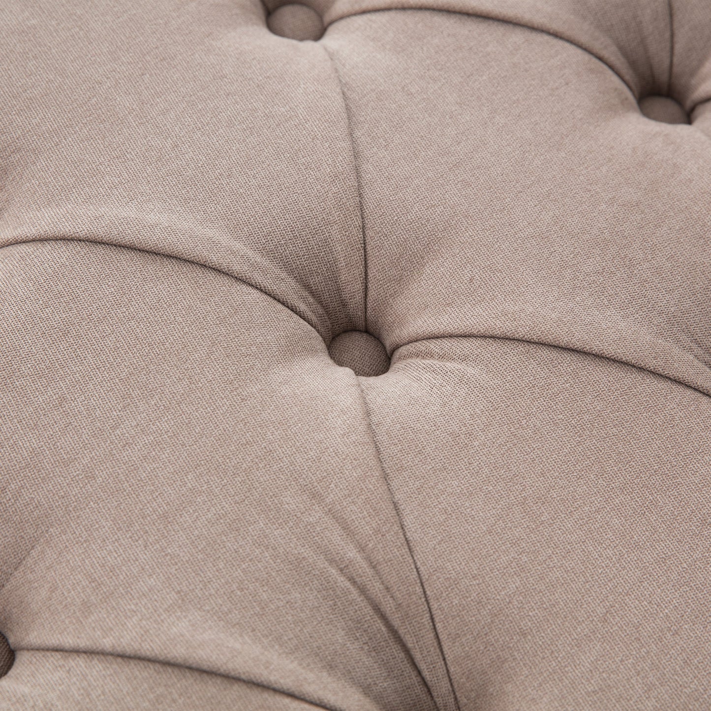 Banc de rangement rembourré avec accoudoirs et dossier capitonné rabattable, 128 cm (50,4 pouces).