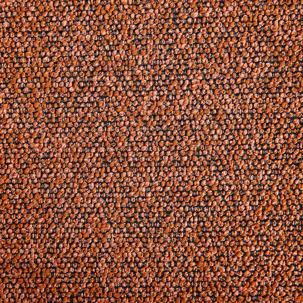 Fauteuil Amboise avec coussin boule, boucle brique