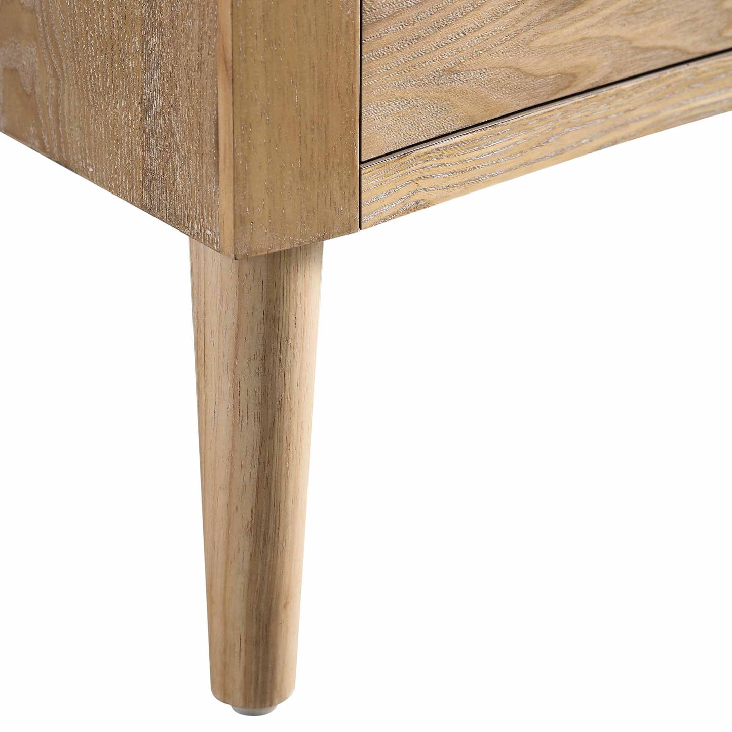 Commode concave 3 tiroirs Thalia, naturel