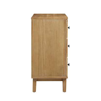 Commode 3 tiroirs Gibbs, naturel