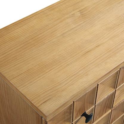 Commode 3 tiroirs Gibbs, naturel