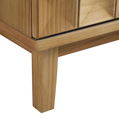 Commode 6 tiroirs Gibbs, naturel