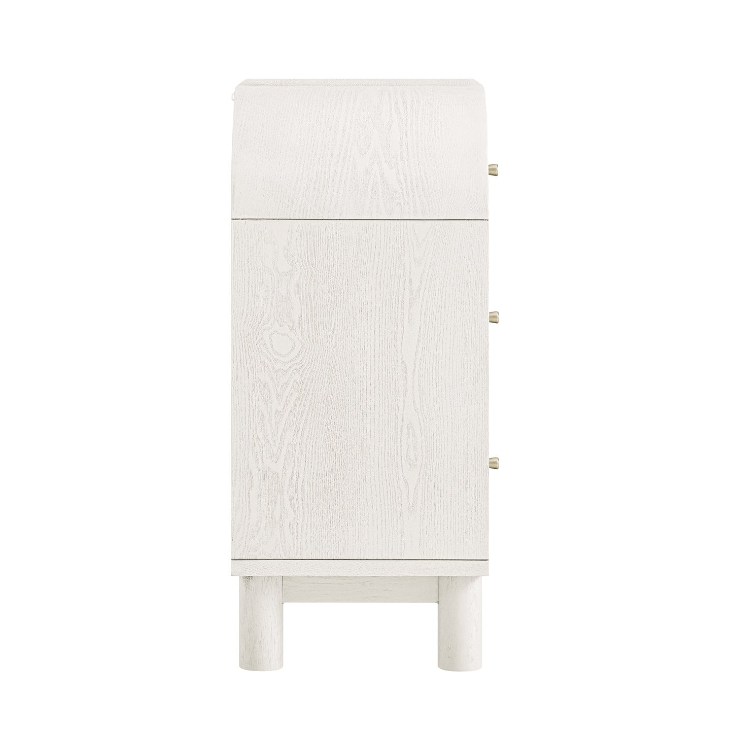 Commode 3 tiroirs Maude, frêne blanc lavé