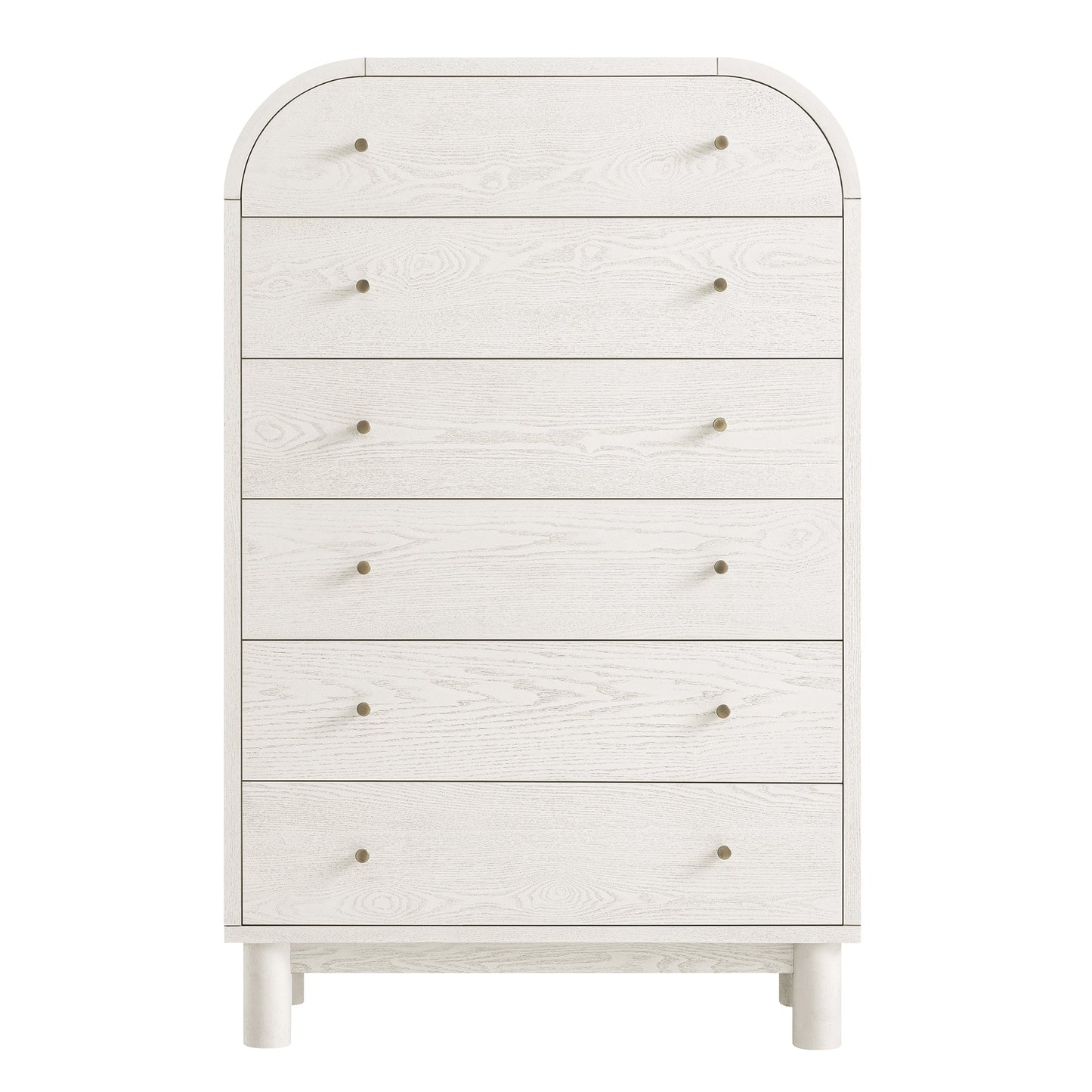 Commode haute Maude, frêne blanc lavé