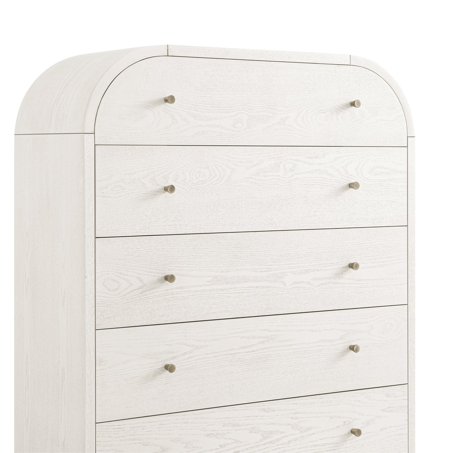 Commode haute Maude, frêne blanc lavé