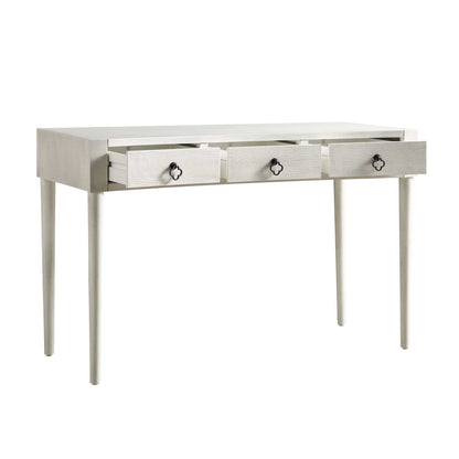 Coiffeuse concave Thalia, blanc délavé