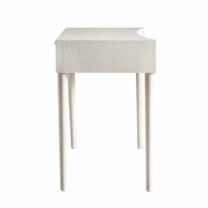 Coiffeuse concave Thalia, blanc délavé