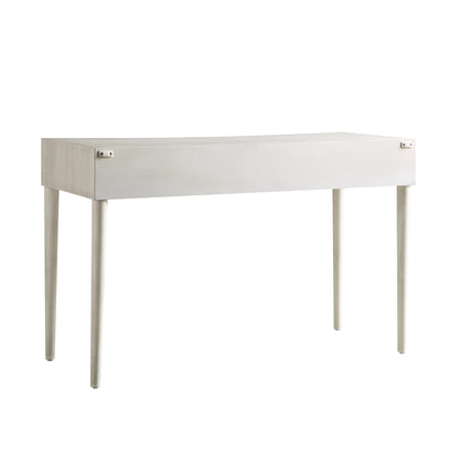 Coiffeuse concave Thalia, blanc délavé