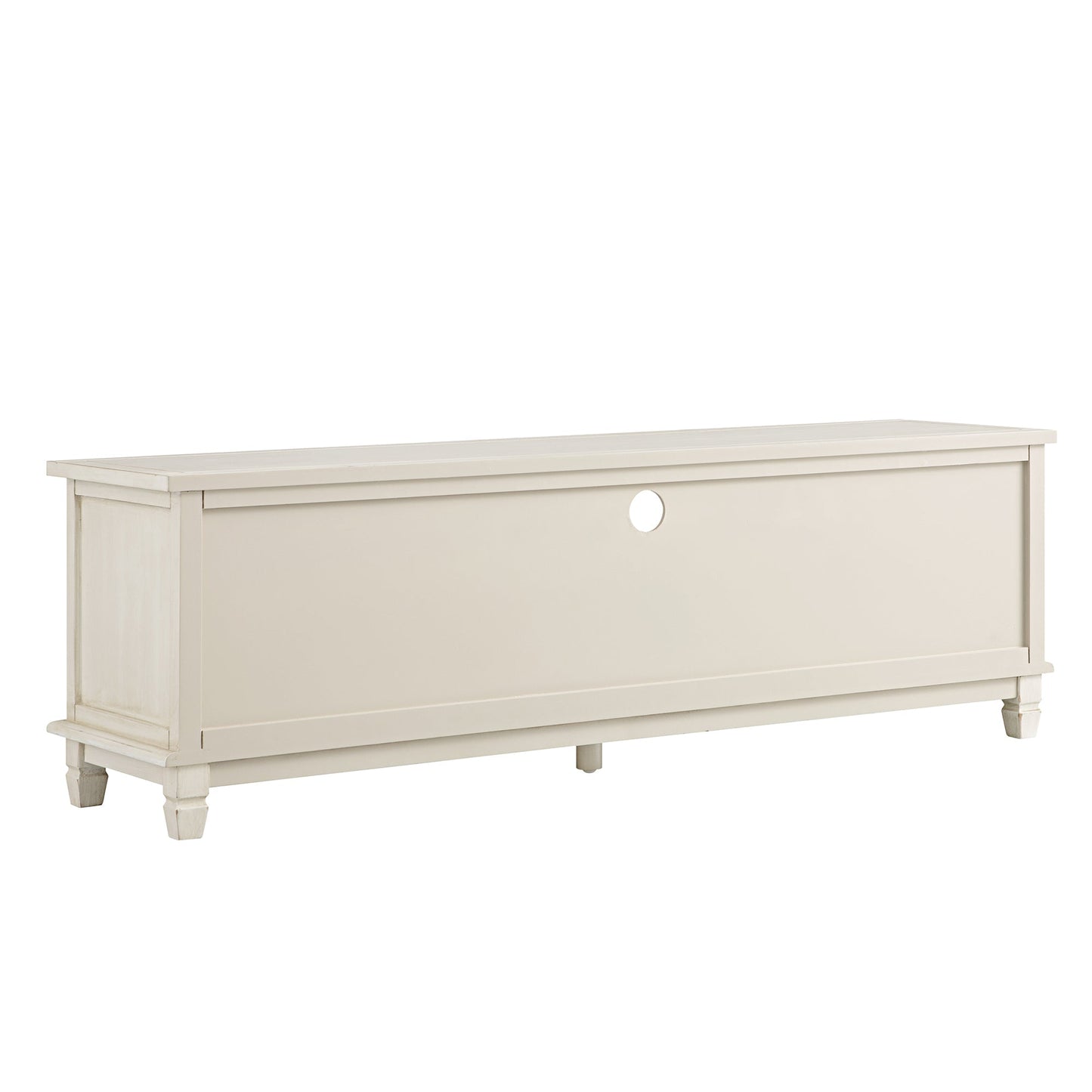 Meuble TV Chantilly blanchi à la chaux 59" de large
