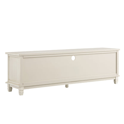 Meuble TV Chantilly blanchi à la chaux 59" de large